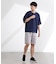 ヘビーオンスワイドヘンリーネックTシャツ 半袖