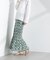 Sara mallika／COTTON POPLIN SHIRRING SKIRT