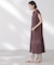 Anti Smell Linen フレンチスリーブワンピース