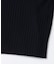 「ASSEMBLANC」ウォッシャブルシルクワイドリブVネックニットTシャツ