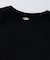 「ASSEMBLANC」ウォッシャブルシルクワイドリブVネックニットTシャツ