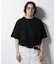 スポンディッシュ メッシュ クルーネックニットTEE