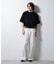 スポンディッシュ メッシュ クルーネックニットTEE
