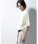 スポンディッシュ メッシュ クルーネックニットTEE