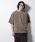 スポンディッシュ メッシュ クルーネックニットTEE