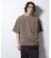 スポンディッシュ メッシュ クルーネックニットTEE