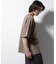 スポンディッシュ メッシュ クルーネックニットTEE