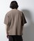 スポンディッシュ メッシュ クルーネックニットTEE