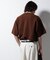 スポンディッシュ メッシュ クルーネックニットTEE