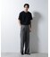 ｢Damerino｣ヘリンボンクルーネックTシャツ／防シワ・吸水速乾・UVカット