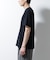 ｢Damerino｣ヘリンボンクルーネックTシャツ／防シワ・吸水速乾・UVカット