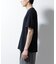 ｢Damerino｣ヘリンボンクルーネックTシャツ／防シワ・吸水速乾・UVカット