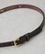 TORY LEATHER／3／4 Repeated Stitch Belt