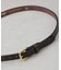 TORY LEATHER／3／4 Repeated Stitch Belt