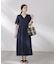 made in india コットンフレアワンピース
