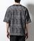 パターンジャガードワイドTシャツ