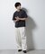 ガーターフェイクレイヤードTシャツ 半袖