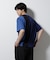 デザイン切替クルーネックTシャツ 半袖