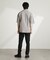 ストレッチワイドオープンカラーシャツ 半袖(セットアップ可)