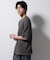 オニワッフルビッグTシャツ 五分袖