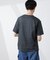 パネルボーダーTシャツ 半袖