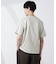 パネルボーダーTシャツ 半袖