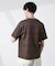 パネルボーダーTシャツ 半袖
