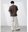 パネルボーダーTシャツ 半袖