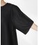 メッシュ×シフォンコンビチュニックトップス