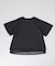 メッシュ×シフォンコンビチュニックトップス