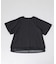 メッシュ×シフォンコンビチュニックトップス
