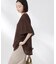 メッシュ×シフォンコンビチュニックトップス
