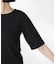 カットサッカークルーネックTシャツ