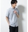 「N shirt」 速乾 ホリゾンタルカラーシャツ半袖