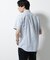 「N shirt」 速乾 ホリゾンタルカラーシャツ半袖
