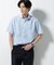 「N shirt」 速乾 ホリゾンタルカラーシャツ半袖
