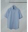 「N shirt」 速乾 ホリゾンタルカラーシャツ半袖