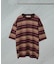 マルチボーダーリラックスＴシャツ 半袖