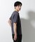 ジャージーサッカーヘンリーネックTシャツ 半袖