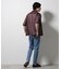 NORMANBROS別注 メッシュプリントシャツ 半袖