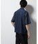 NORMANBROS別注 メッシュプリントシャツ 半袖