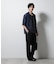 NORMANBROS別注 メッシュプリントシャツ 半袖
