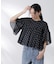 made in india コットンフロッキーフラワーブラウス