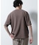 フェイクレイヤードキーネックTシャツ 半袖