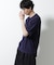 フェイクレイヤードキーネックTシャツ 半袖