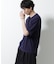 フェイクレイヤードキーネックTシャツ 半袖