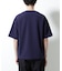 フェイクレイヤードキーネックTシャツ 半袖