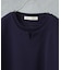 フェイクレイヤードキーネックTシャツ 半袖