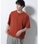 フェイクレイヤードキーネックTシャツ 半袖