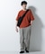 フェイクレイヤードキーネックTシャツ 半袖